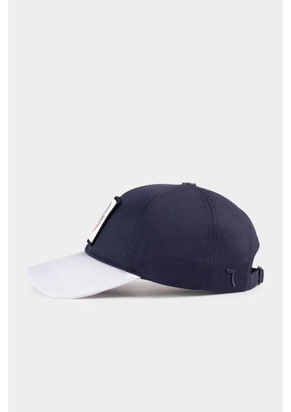 Six Aslan Logolu Beyaz-Lacivert Beyzbol Şapka modelleri