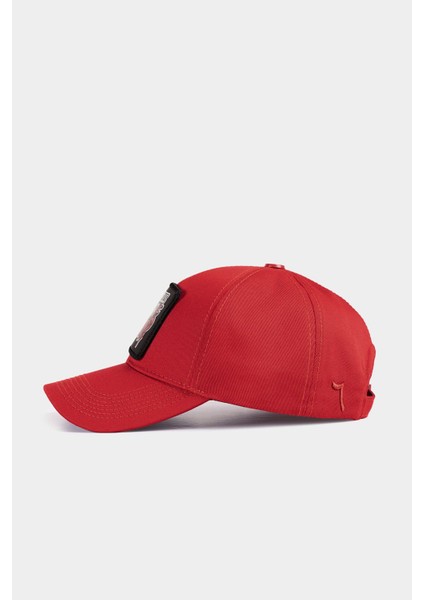 Six Who Tells Your Story Logolu Kırmızı Beyzbol Şapka modelleri