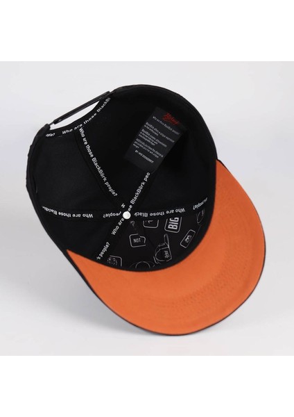 Good Luck Logolu Kiremit-Siyah Hip Hop Şapka indirimleri