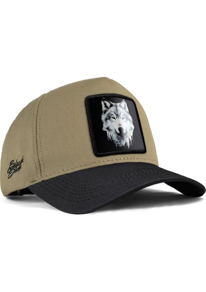 Kurt Logolu Siyah-Vizon Beyzbol Şapka