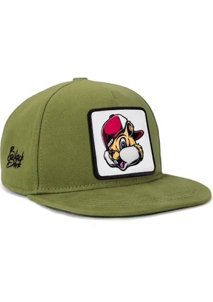 Hip Hop Kids Sincap Logolu Yeşil Çocuk Şapka