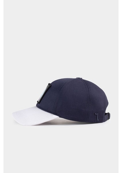 Six Duckside Logolu Beyaz-Lacivert Beyzbol Şapka modelleri
