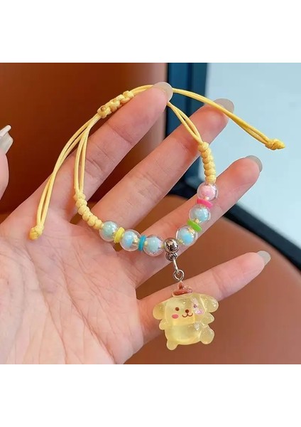 Sanrio Serisi Kawaii Keychain Cinnamoroll Hello Kitty Kuromi Karikatür Figür Anahtar Zincir Backpack Kolye Araba Krahi Çocuk Hediye Metal Renk: 3 (Yurt Dışından)