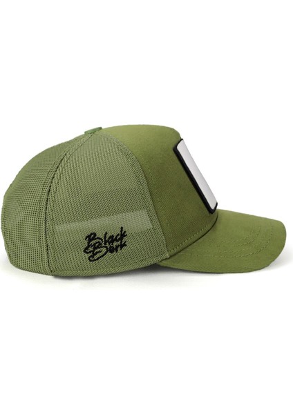 Kids Panda Logolu Yeşil Çocuk Trucker Şapka fiyatları