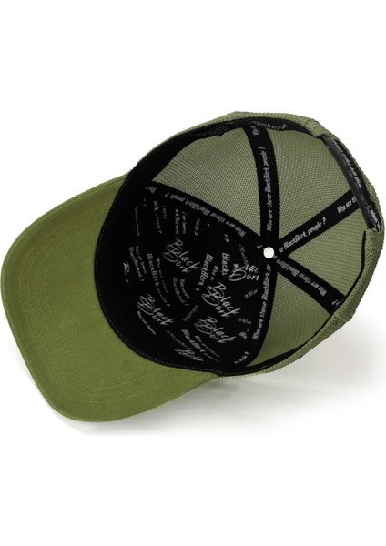 Kids Panda Logolu Yeşil Çocuk Trucker Şapka modelleri