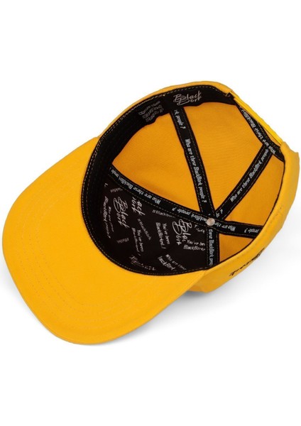 Hip Hop Kids Panda Logolu Sarı Çocuk Beyzbol Şapka modelleri