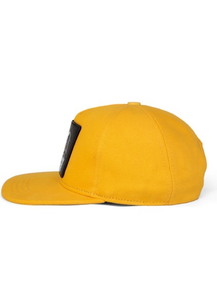 Hip Hop Kids Panda Logolu Sarı Çocuk Beyzbol Şapka fırsatları