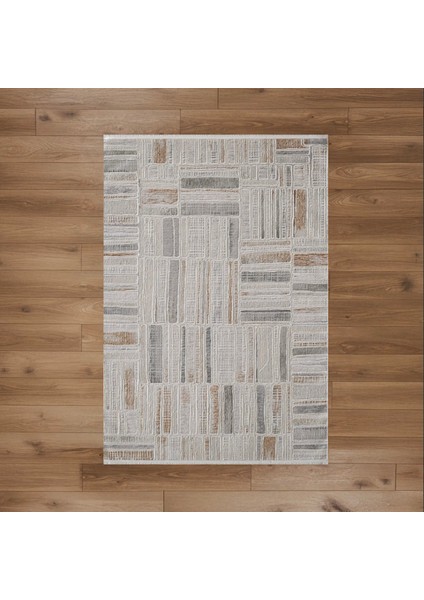 London Riyolit Tozumaz Antialerjik Halı - Gri - 160X230 cm