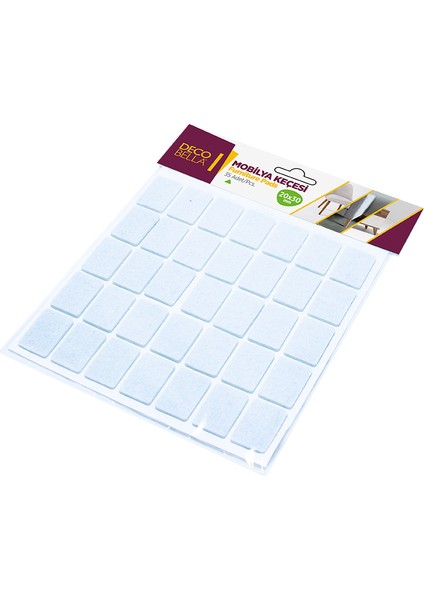 Dikdörtgen Keçe - 20X30 mm