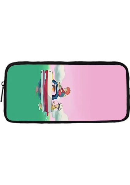 Sevimli Çizgi Film P-Ponyos Çocuk Okul Sırt Çantası Öğle Yemeği Çantaları, Kalem Çantaları, Erkekler Için Okul Çantaları En Iyi Hediye Color: XHOO1-BD-110-A8 (Yurt Dışından)