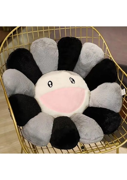 40/60CM Ayçiçeği Peluş Peluş Yastık Yumuşak Peluş Çiçek Yastığı Bitki Paspas Kanepe Yatağı Sırt Yastığı Kawaii Oda Dekor Hediyeleri Renk: 40COM (Yurt Dışından)