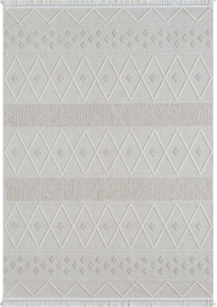 Lara Iskandinav Dokuma Bukleli Modern Salon Halısı Mutfak Halısı Koridor halısı yolluk