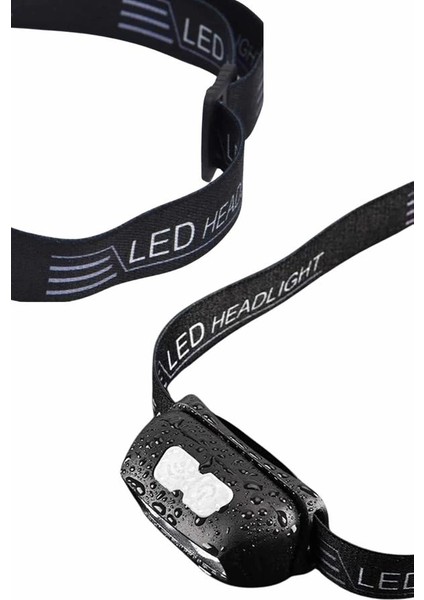 Sensörlü Şarjlı Type-C Şarj Işıklı Kafa Lambası Kamp Lambası fırsatları