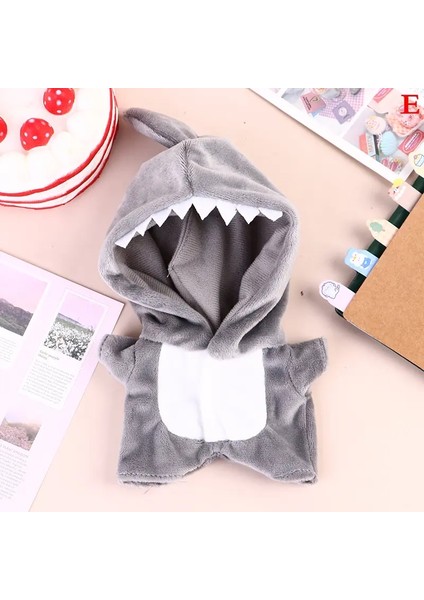 Idol Bebek Kıyleri Için Peluş Sevimli 20 cm Kıyler Sokak Çocukları Doldurulmuş Hayvan Karikatür Tulum Forma Elçisi Çanta Tuval Hayranları Hediyesi: E (Yurt Dışından)