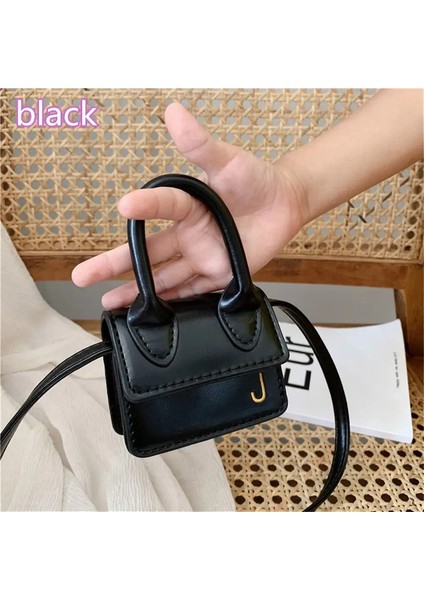 Çocuklar Mini Crossbody Çanta Sevimli Küçük Kız Küçük Para Çantası Çanta Çanta Toddler Cüzdan Totecolor: Siyah (Yurt Dışından)