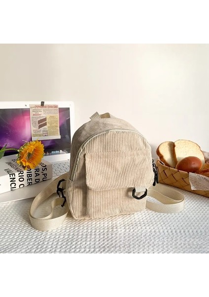 Kadınlar Mini Çok Yönlü Sırt Çantası Moda Düz Renk Portatif Küçük Basit Gündelik Büyük Kapasiteli Dalı Kadın Sırt Çantası: 06 (Yurt Dışından)