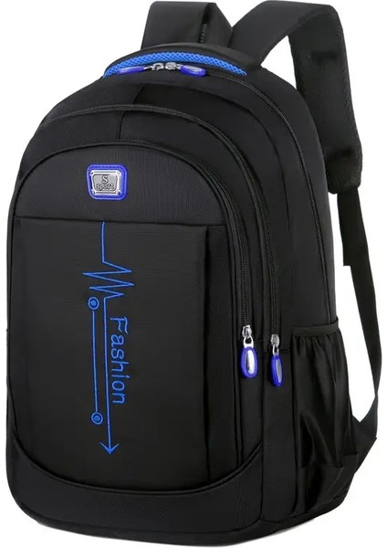 Büyük Kapasiteli Dizüstü Bilgisayar Sırt Çantası - Dizüstü Bilgisayar Bölmesi, Ayarlanabilir Omuz Kayışları Olan Iş Çantası, Seyahat Bagajı Sırt Çantası Rengi: Mavi (Yurt Dışından)