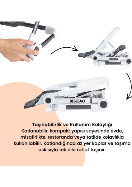 Smart Portatif Mama Sandalyesi fiyatları