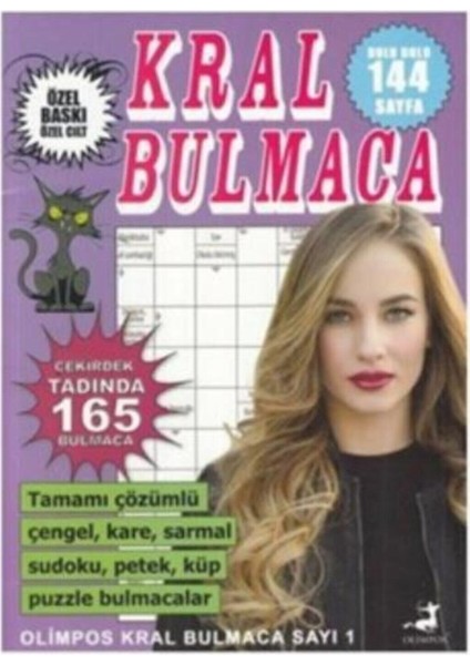 Kral Bulmaca Dergisi Sayı 1 48 Sayfa Çengel Sudoku ve Daha Fazlası fiyatları