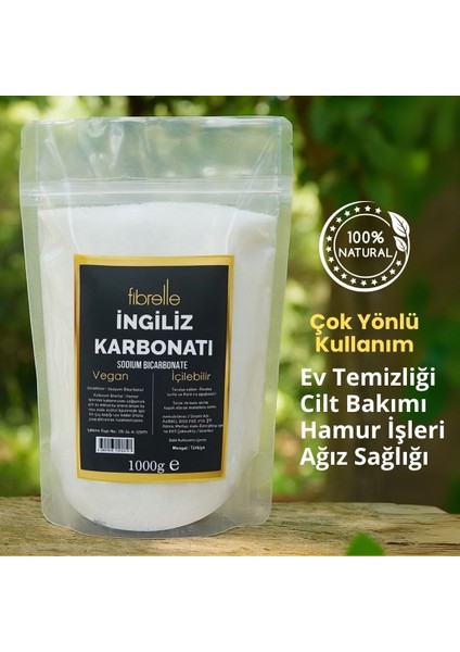 Ingiliz Karbonatı / Katkısız / Doğal / Vegan / Içilebilir - 1kg(1000g) indirimleri