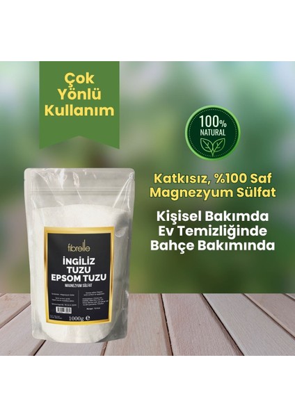 İngiliz Tuzu Epsom Tuzu Katkısız 1 kg fiyatları