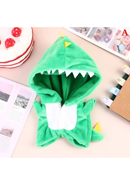 Idol Bebek Kıyleri Için Peluş Sevimli 20 cm Kıyler Sokak Çocukları Doldurulmuş Hayvan Karikatür Tulum Forma Elçisi Çanta Tuval Hayranları Hediyesi: E (Yurt Dışından)