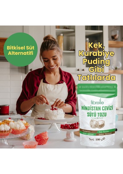 Hindistan Cevizi Sütü Tozu 100GR indirimleri