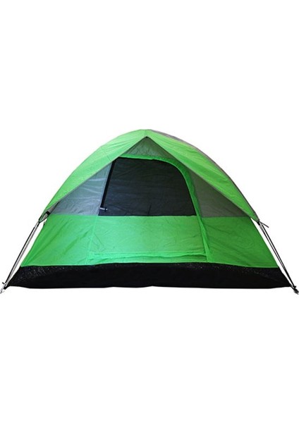 2 Kişilik Çift Kat Yeşil Çadır 210X180X130CM