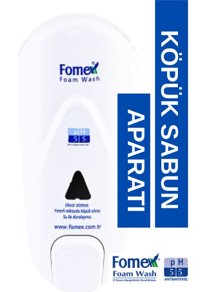 Köpük Sabun Aparatı 1000 ml BEYAZ DUVAR TİPİ