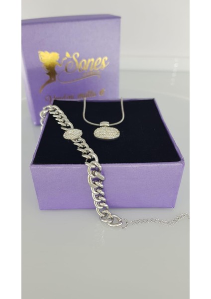 Kolye Bileklik Gümüş Çeliktakı 308 fiyatları