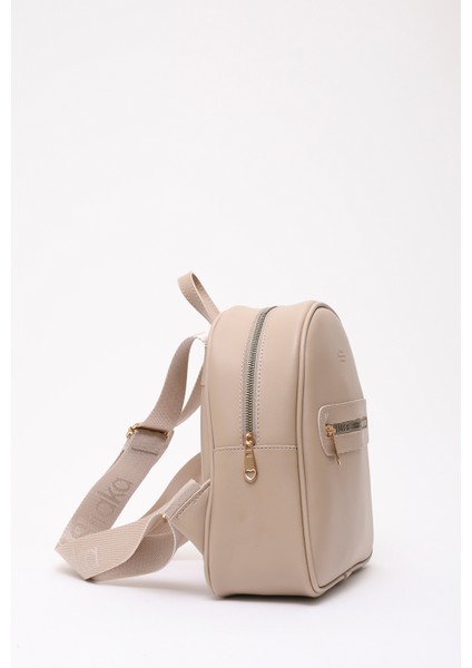 Vizon Shk200 Deri 2 Bölmeli Fermuarlı Yazılı Kolon Askılı Sırt Çantası U:26 E:22 G:9 Cm fiyatları