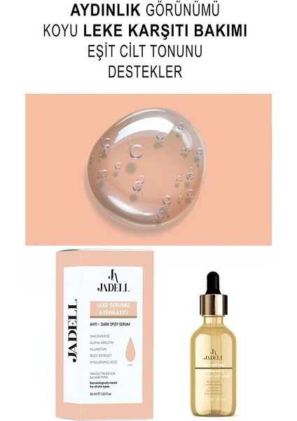Jadell Niacinamide, Hyaluronic Acid Canlandırıcı Alkol, Paraben Içermeyen Leke Karşıtı Serum 30 ml fiyatları