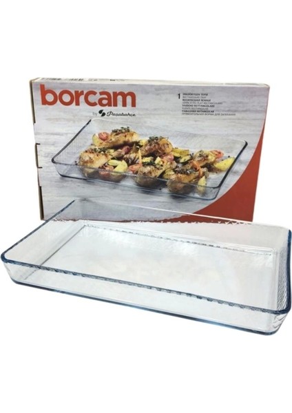 Borcam 2 Li Dikdörtgen Borcam - Fırın Tepsisi 2 Boy fiyatları