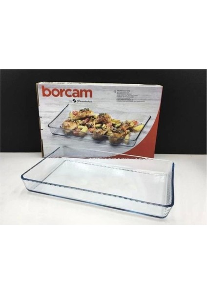 Borcam 2 Li Dikdörtgen Borcam - Fırın Tepsisi 2 Boy modelleri
