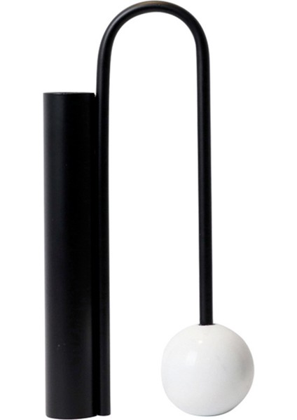 Demir Vazo Oturma Odası Yatak Odası El Sanatları Dekorasyon El Sanatları Dekorasyon Çiçek Düzenlemesi Ev Dekorasyonu,siyah L (Yurt Dışından)