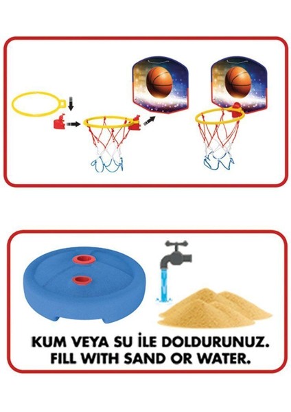 03650 Küçük Ayaklı Basketbol Potası -Fentoys modelleri