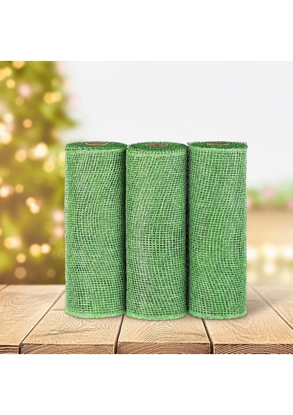 3 Rulo Çuval Bezi Dekorasyon Örgü 10 Inç Genişliğinde Dekoratif File Şerit Sarma Şerit Rulo Zanaat Dıy Yapımı Için (Yurt Dışından) modelleri