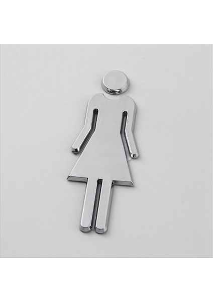 Tuvalet Kapı Levhası Erkek Kadın Tuvalet Levhası Levhası Misafir Tuvalet Levhası Kapı Dekorasyonu Kendinden Yapışkanlı Banyo 12 cm Yükseklik (Yurt Dışından) modelleri