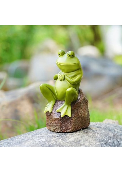 Komik Kurbağa Bahçe Heykelleri Dekoru, Açık Hava Reçine Uyuyan Kurbağalar Bahçe Hayvan Heykeli, Su Geçirmez Dış Mekan Kurbağa Figürleri (Yurt Dışından) fiyatları