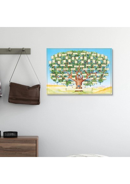 6 Nesil Şecere Posteri Boş Doldurulabilir Soy Tablosunu Dolduracak Aile Ağacı Tablosu, Aile Ağacı Resim A'yı Yazdır (Yurt Dışından) modelleri