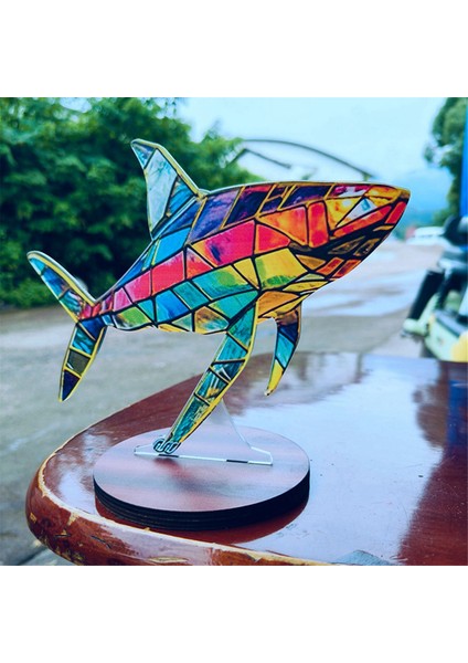 Masaüstü Süsleme Çift Taraflı Çok Renkli Stil Ev Dekorasyonu, Ejderha (Yurt Dışından) indirimleri