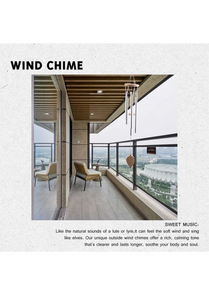 Dış Mekan Için Rüzgar Çanları, S Kancalı Woodstock Çanları Dıy Ahşap Kolye Bahçe Rüzgar Çanı Ev Dekor Rüzgar Çanları (Yurt Dışından) fiyatları