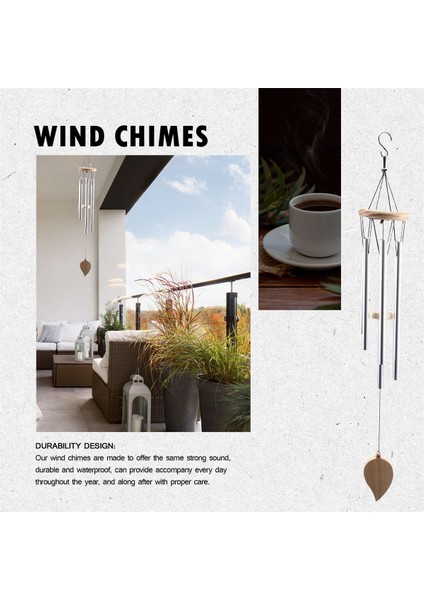 Dış Mekan Için Rüzgar Çanları, S Kancalı Woodstock Çanları Dıy Ahşap Kolye Bahçe Rüzgar Çanı Ev Dekor Rüzgar Çanları (Yurt Dışından) modelleri