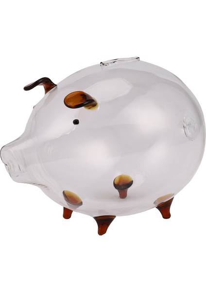 Domuz Kuma Para Kutuları Para Tasarrufu Kutusu Sevimli Şeffaf Cam Hatıra Doğum Günü Hediyesi Çocuklar Çocuklar Için-Kahverengi (Yurt Dışından)