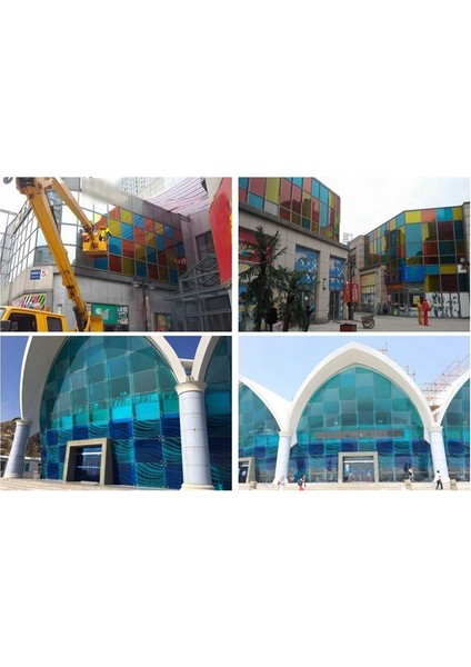 Şeffaf Dekoratif Pencere Camı Etiket Filmi Güneş Tonu Yapıştırıcı Anti Uv Pet Renkli Pencere Filmi 60X100CM-SARI (Yurt Dışından) indirimleri