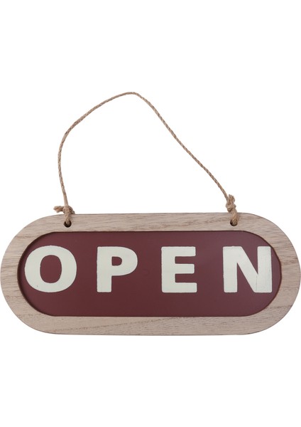 Çift Taraflı Kulüp Kapalı Iş Duyuru Çubuğu Modern Duvar Açık Kapalı Ev Ahşap Dekorasyon Asılı Tabela Mağaza Sanat (Yurt Dışından)