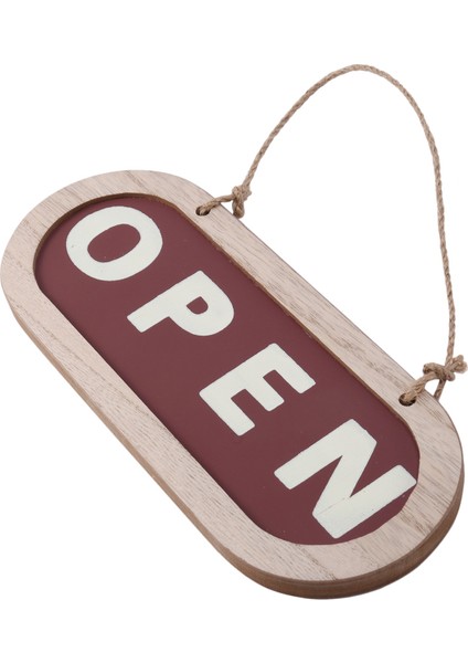 Çift Taraflı Kulüp Kapalı Iş Duyuru Çubuğu Modern Duvar Açık Kapalı Ev Ahşap Dekorasyon Asılı Tabela Mağaza Sanat (Yurt Dışından) indirimleri