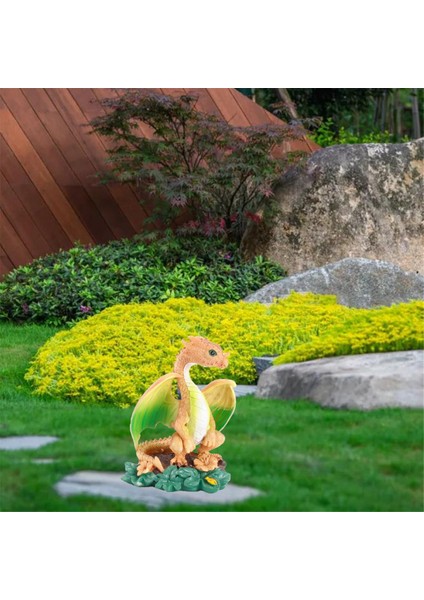 Cadılar Bayramı Hediyeleri Açık Hava Bahçe Dekorasyonları Iskandinav Büyülü Dinozor Reçine El Sanatları Süsleri, B (Yurt Dışından) fırsatları