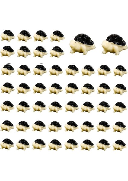 50 Adet Mini Orman Hayvanları Figürleri Reçine Küçük Hayvan Minyatürleri Vahşi Hayvan Minyatür Bahçe Aksesuarları, A (Yurt Dışından)