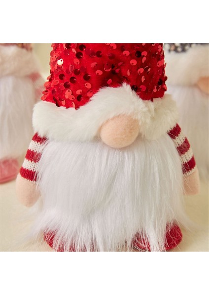 30 cm Parlayan LED Noel Bebek Gnome LED Işık ile Ev Noel Navidad Için Noel Dekor Yeni Yıl-Kırmızı (Yurt Dışından) indirimleri